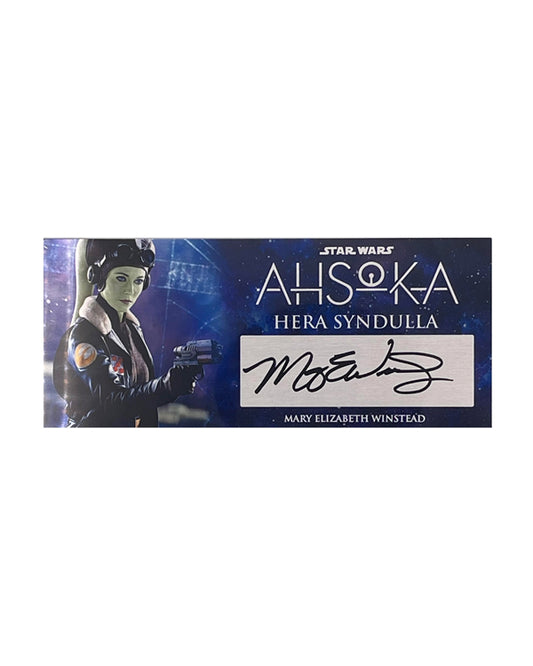 MARY ELIZABETH WINSTEAD - HERA SYNDULLA - AHSOKA TV SHOW - 3X7 PLAQUE V1